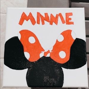 Minnie Mouse painting